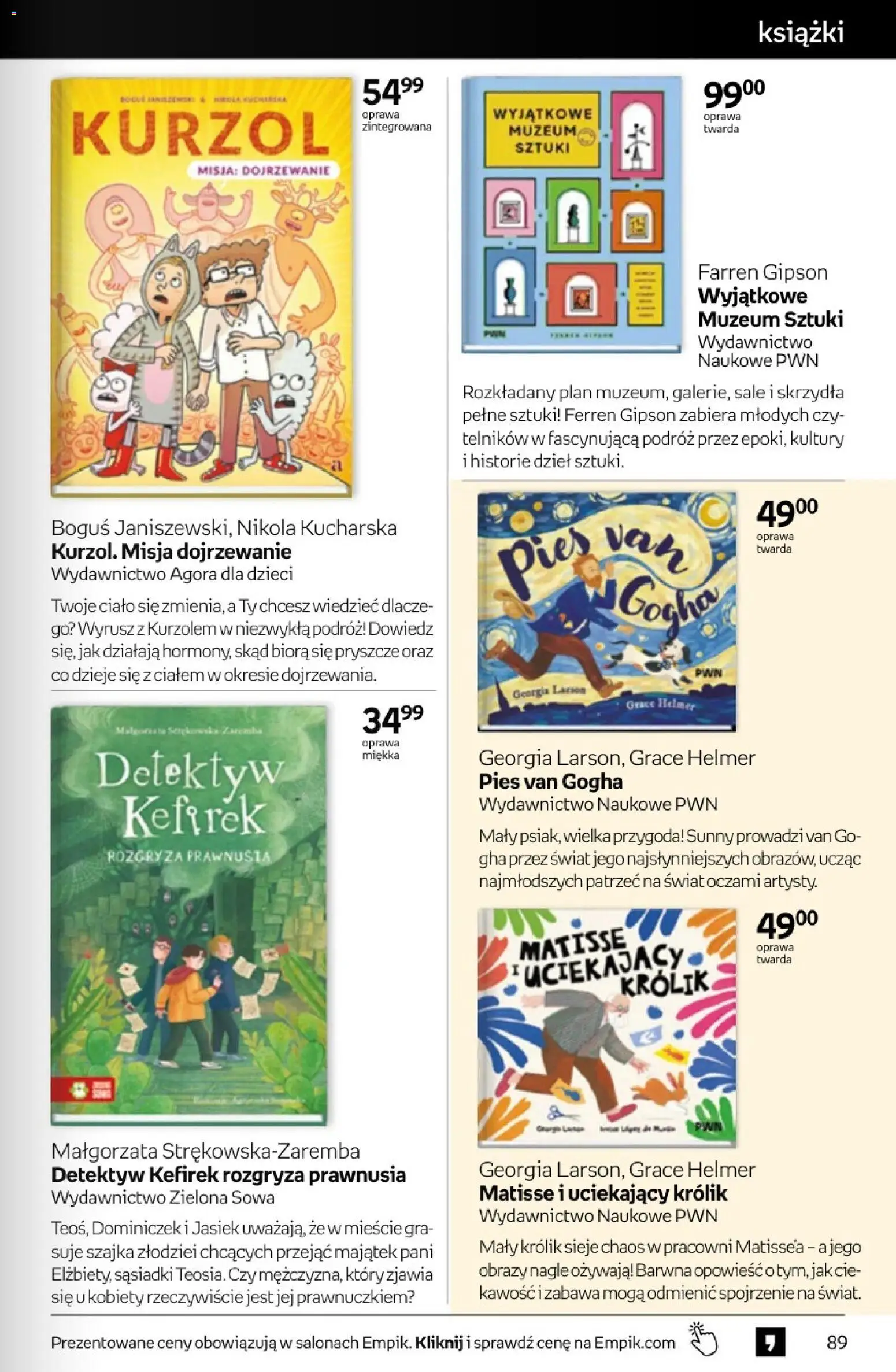 Empik Black Weeks od 28.10.2026 | Strona: 89 | Produkty: Gra, Królik, Książki