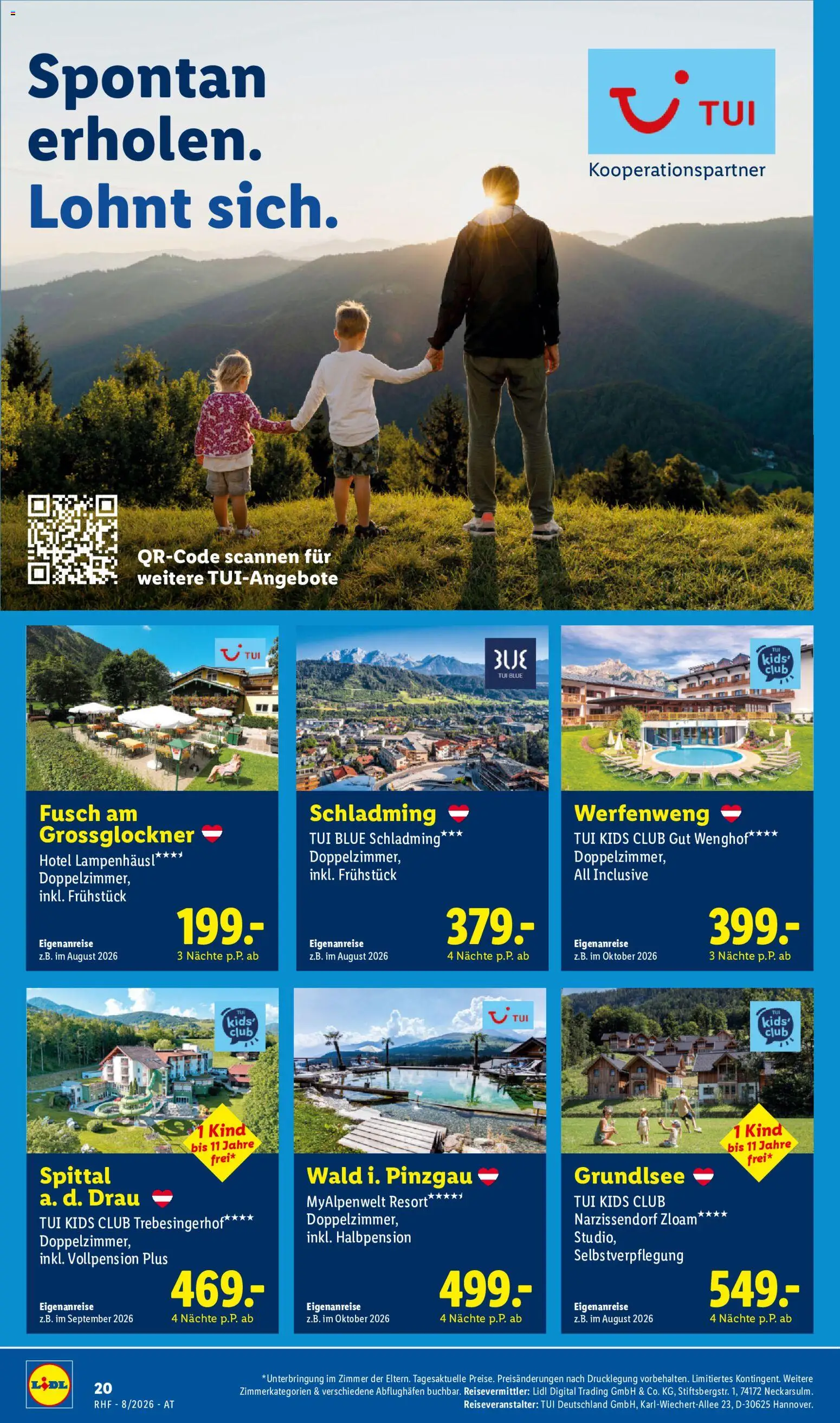 Lidl August Reise - Highlights gültig ab 29.07.2026 | Seite: 20