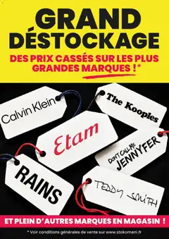 Stokomani - Prévisualisation de Stokomani catalogue Grand déstockage valide à partir de 05/10/2026