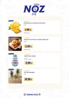 NOZ - Prévisualisation de NOZ catalogue valide à partir de 13.03.2026 | Page: 4 | Produits: Mangue