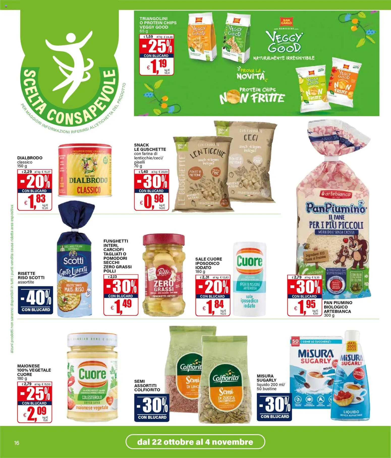 Volantino Il Gigante del 22/10/2026 | Pagina: 16 | Prodotti: Uova, Pane, Lenticchie, Zucca