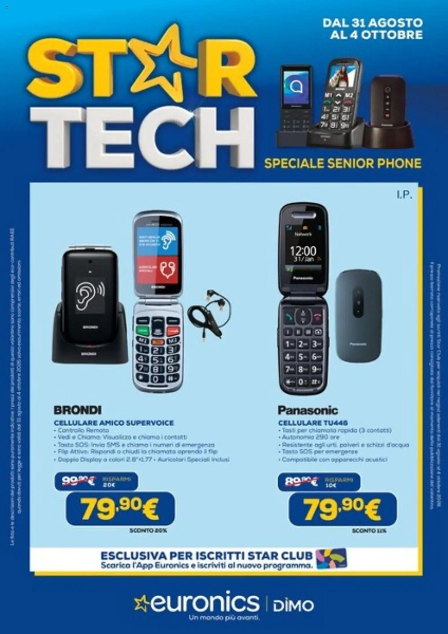 Volantino Euronics del 31/08/2026 | Pagina: 1 | Prodotti: Auricolari, Cellulare