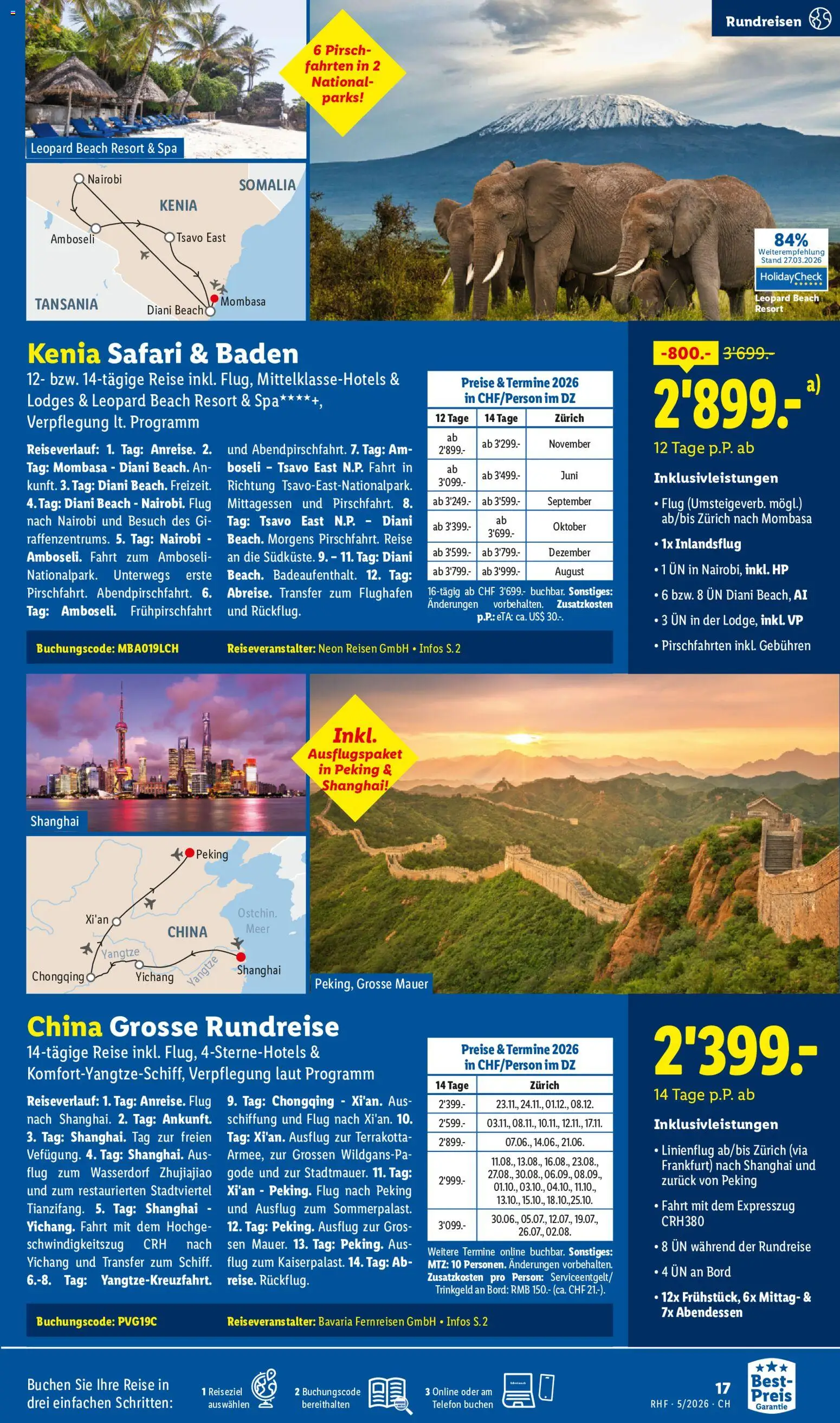 Lidl Aktionen Reisen – gültig ab 29.04.2026 | Seite: 17 | Produkte: Telefon, HP