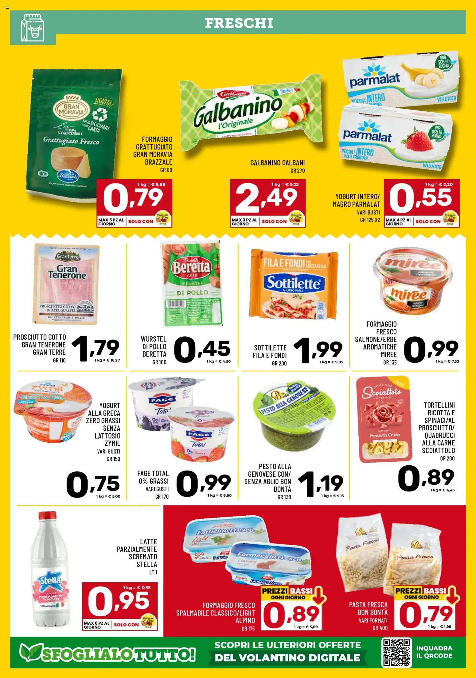 Volantino Il Centesimo del 22.05.2026 | Pagina: 6 | Prodotti: Prosciutto Crudo, Prosciutto Cotto, Prosciutto, Wurstel