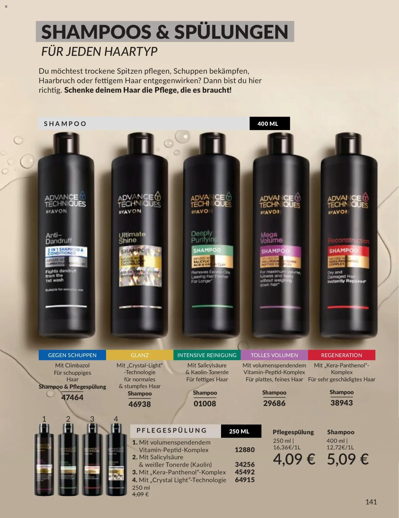 AVON Katalog Juni 2026 – gültig ab 01.06.2026 | Seite: 141 | Produkte: Shampoo