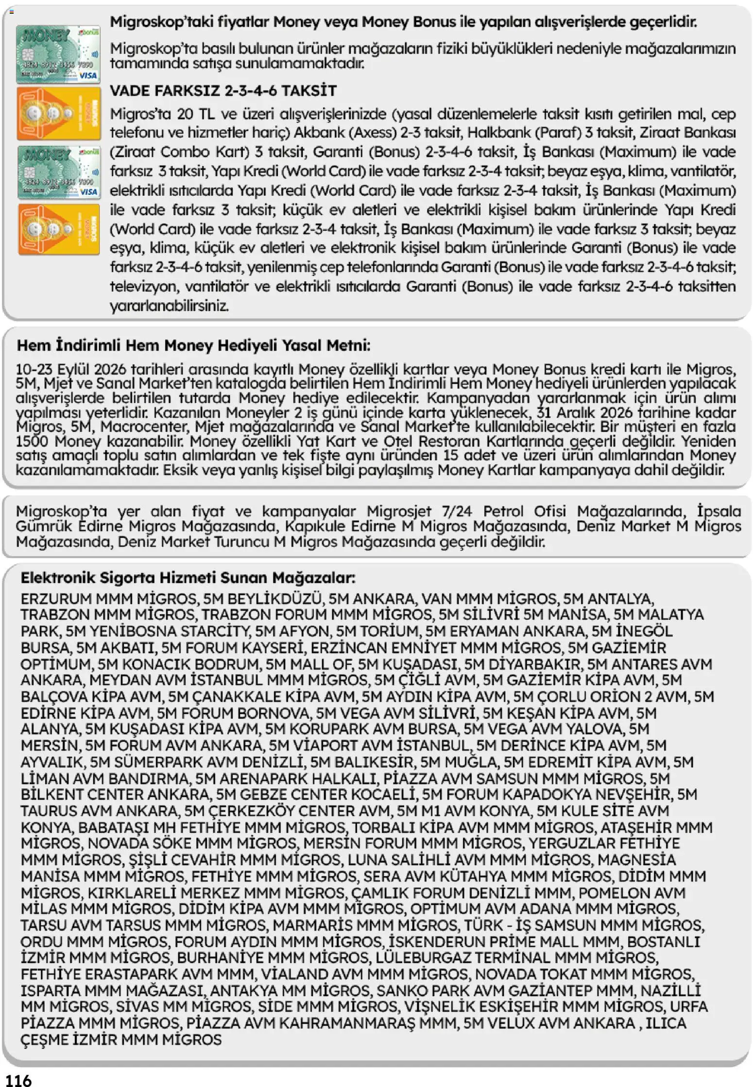 Migros Katalog - 5M Migroskop Dijital - 10 Eylül 2026 tarihinden itibaren geçerlidir | Sayfa: 116 | Ürünler: Vantilatör