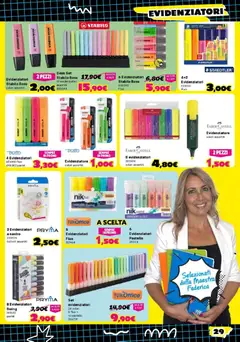 Anteprima del volantino Orizzonte volantino Scuola valido a partire dal 30/07/2026 | Pagina: 29 | Prodotti: Evidenziatore