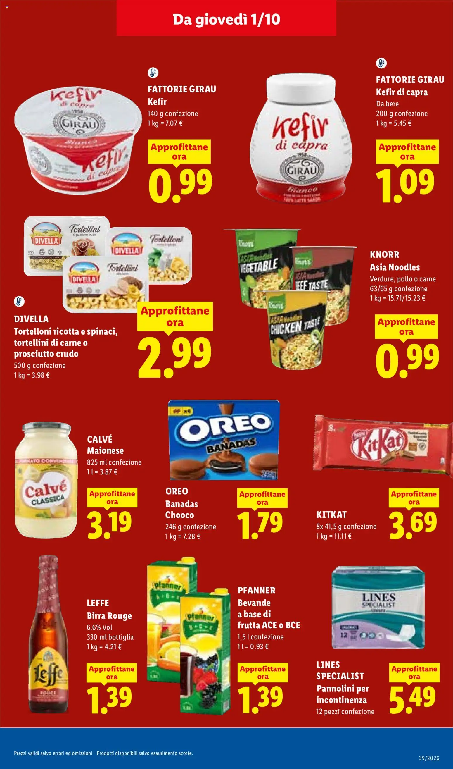 Volantino Lidl del 01/10/2026 | Pagina: 17