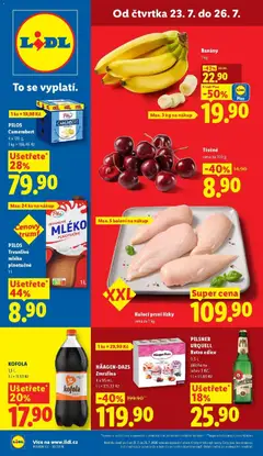 Náhled letáku Lidl aktuální leták od 23.07.2026