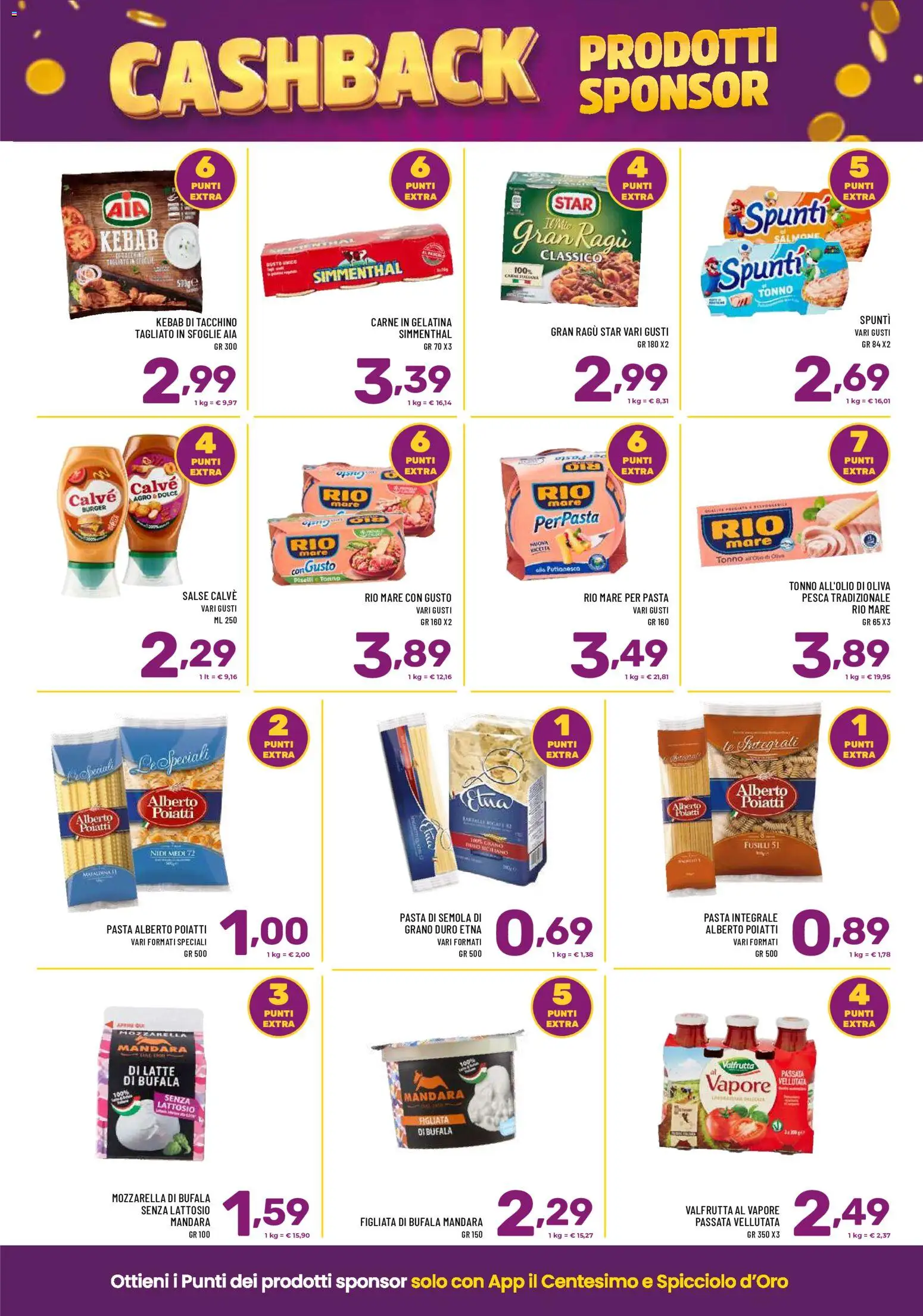 Volantino Il Centesimo del 01/09/2026 | Pagina: 3 | Prodotti: Salmone, Pasta di semola, Latte, Ragú