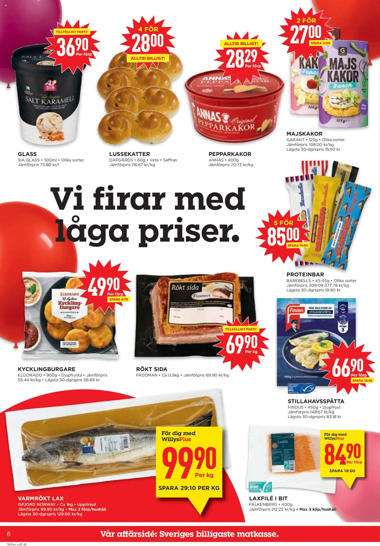 Willys reklamblad aktuell från 12/10/2026 | Sida: 6