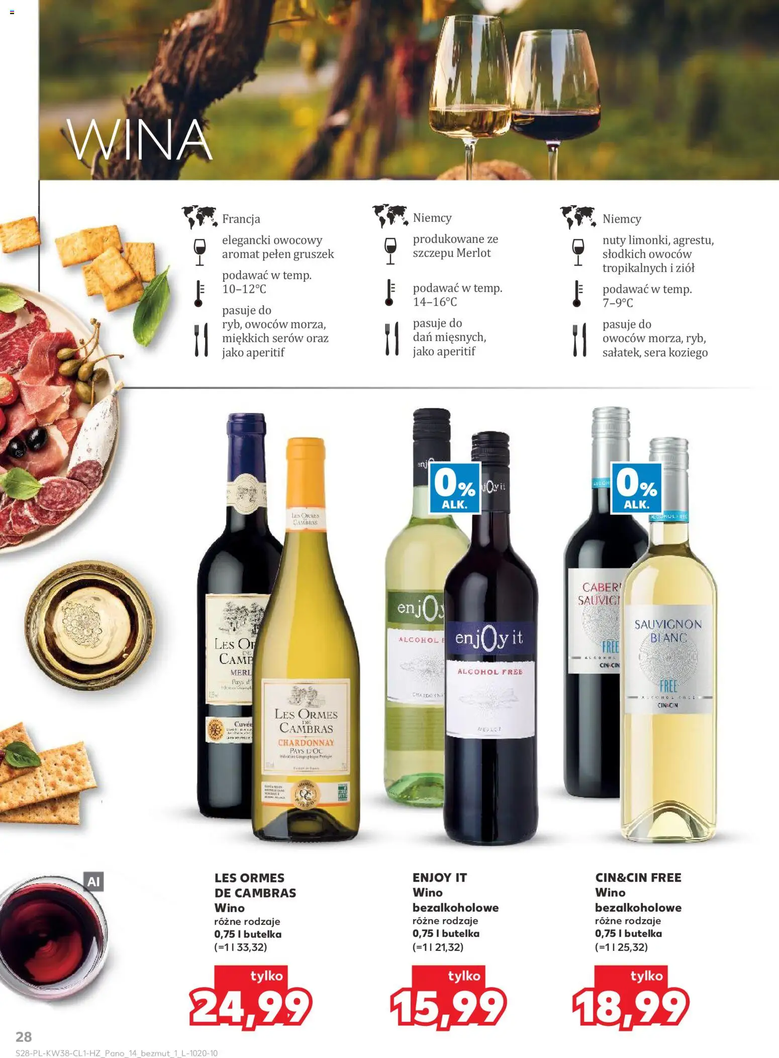 Kaufland Polsko leták - Barek od 17.09.2026 | Strana: 28 | Produkty: Merlot