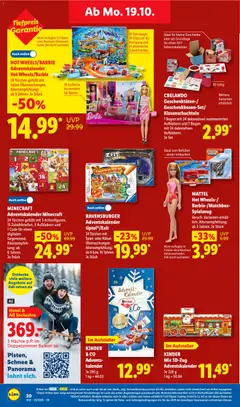Náhled letáku Lidl Německo leták od 19.10.2026 | Strana: 32 | Produkty: Barbie, Kinder