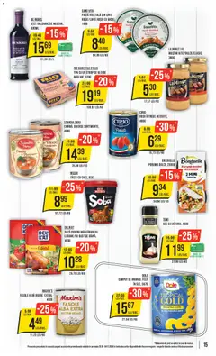 Ofertele Mega Image valabile de la 29.10.2026 | Pagină: 15 | Produse: Ciorba, Fasole albă, Legume, Usturoi