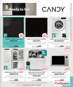 Pré-visualização Conforama folheto válido de 16.04.2026 | Página: 101 | Produtos: Porta, Forno, Máquina de lavar, Microondas