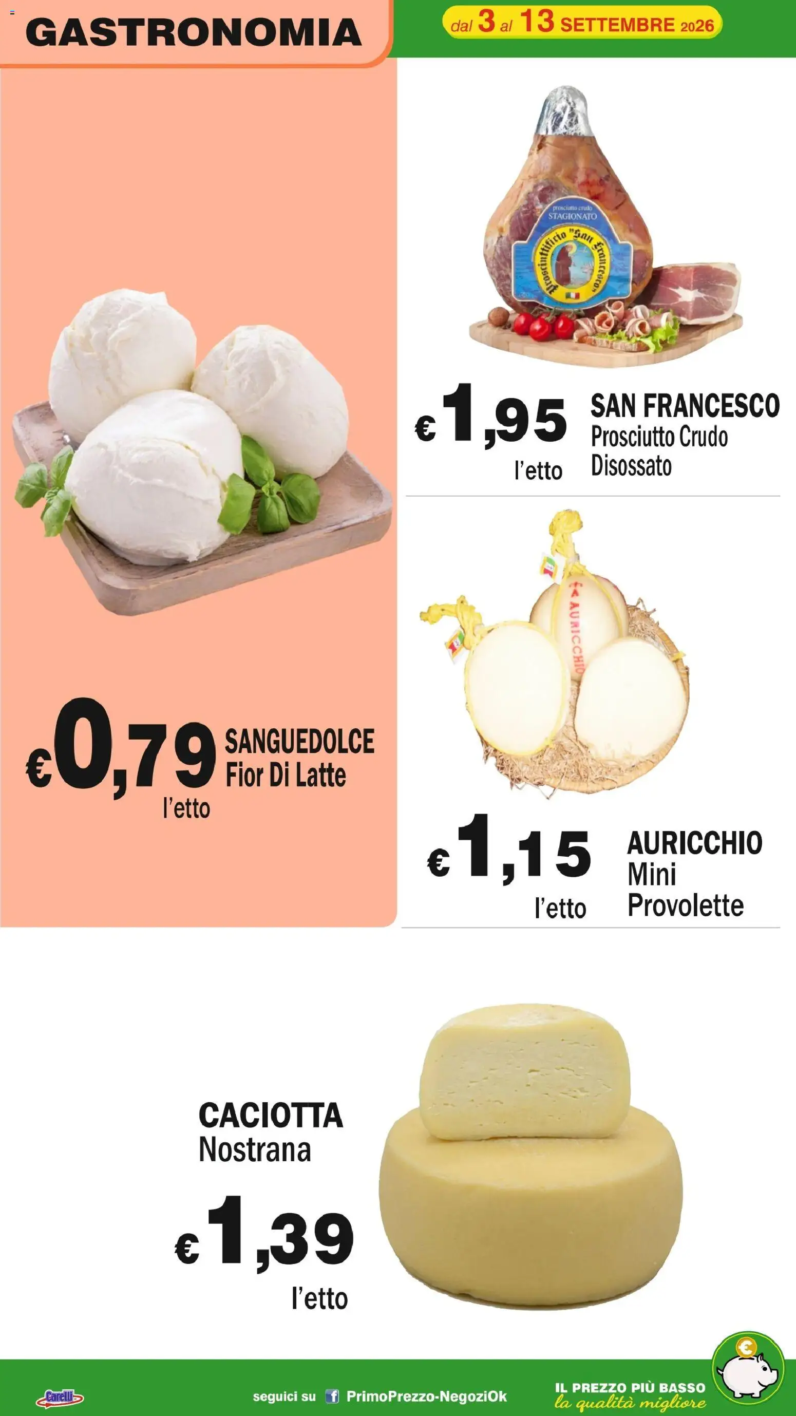 Volantino Primo Prezzo del 03/09/2026 | Pagina: 41