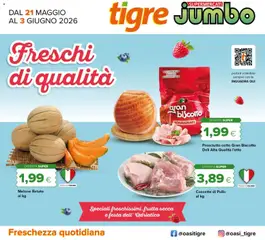 Anteprima del volantino Tigre volantino Jumbo valido a partire dal 21.05.2026