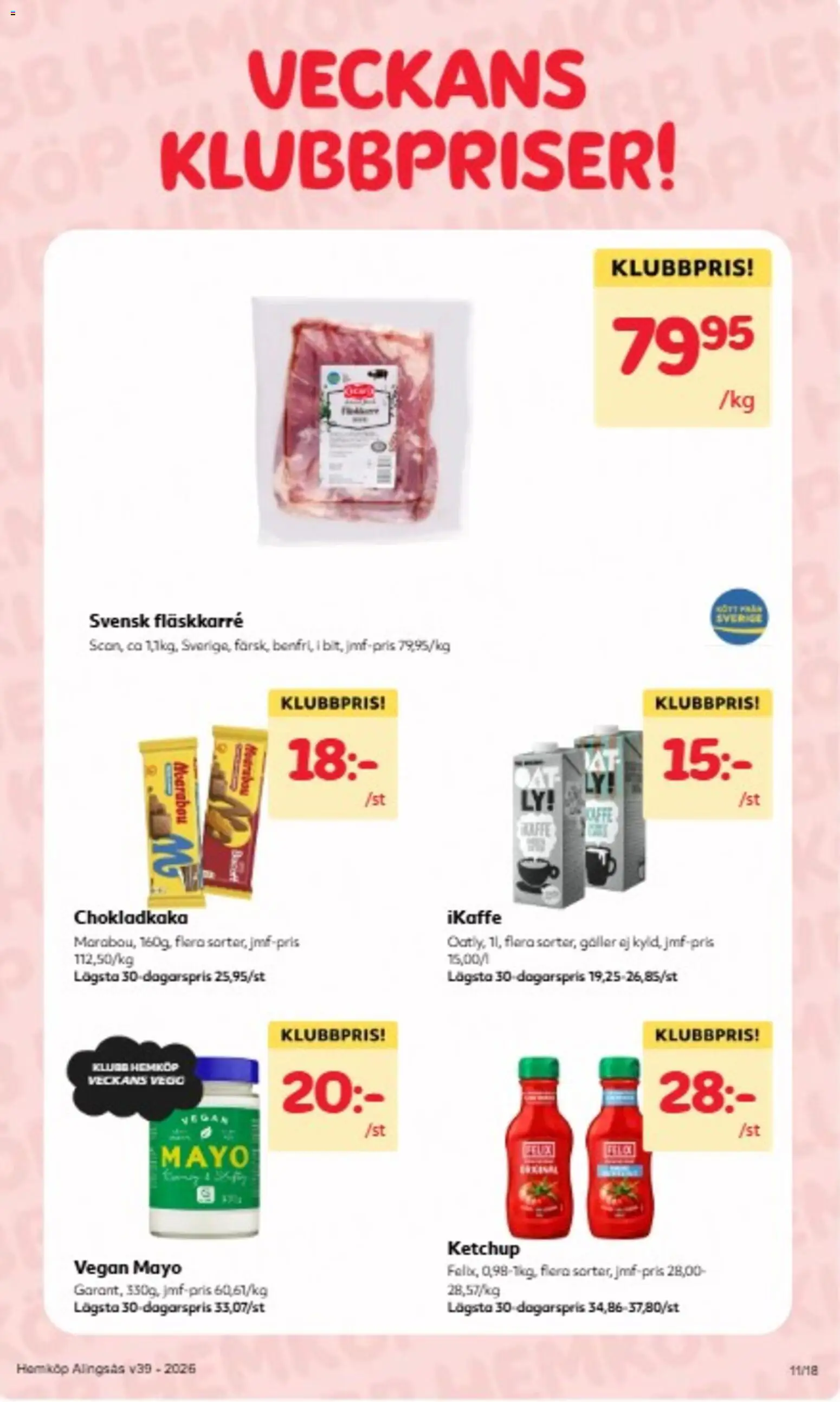 Hemköp reklamblad aktuell från 21/09/2026 | Sida: 3