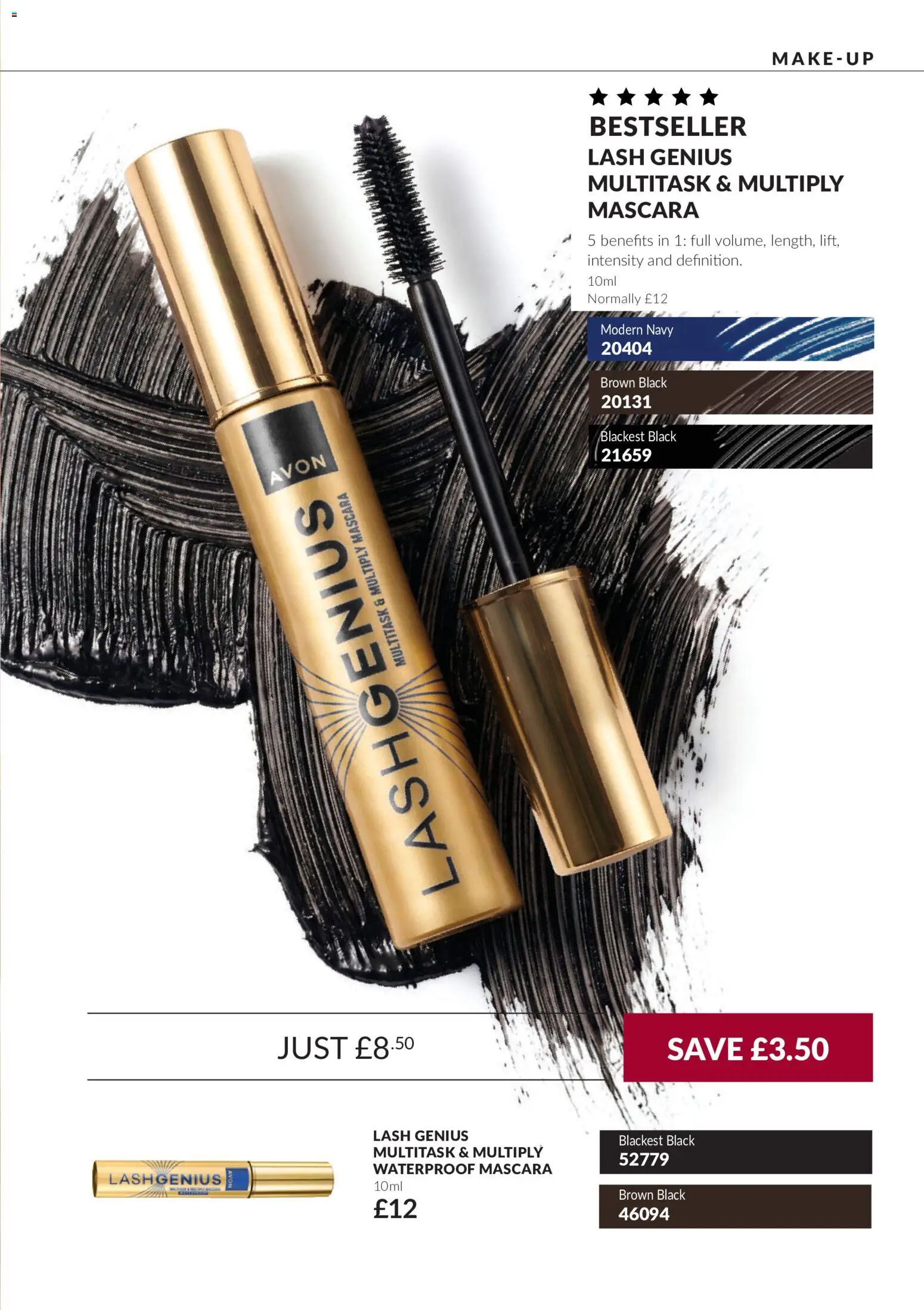 {H1} | Page: 25 | Products: Mascara
