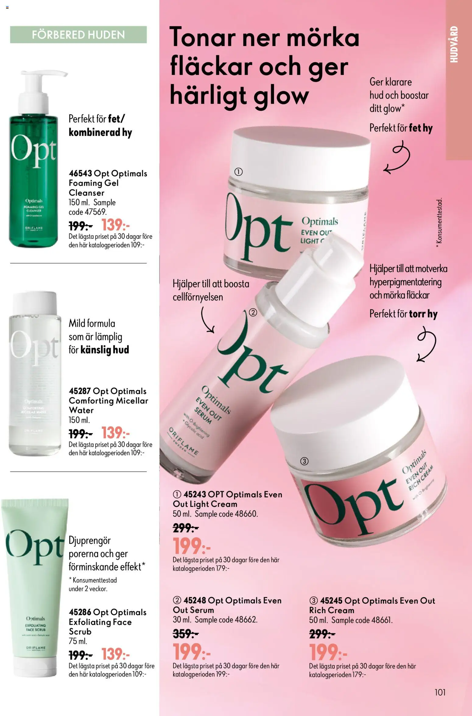Oriflame reklamblad aktuell från 26/08/2026 | Sida: 101 | Produkter: Serum