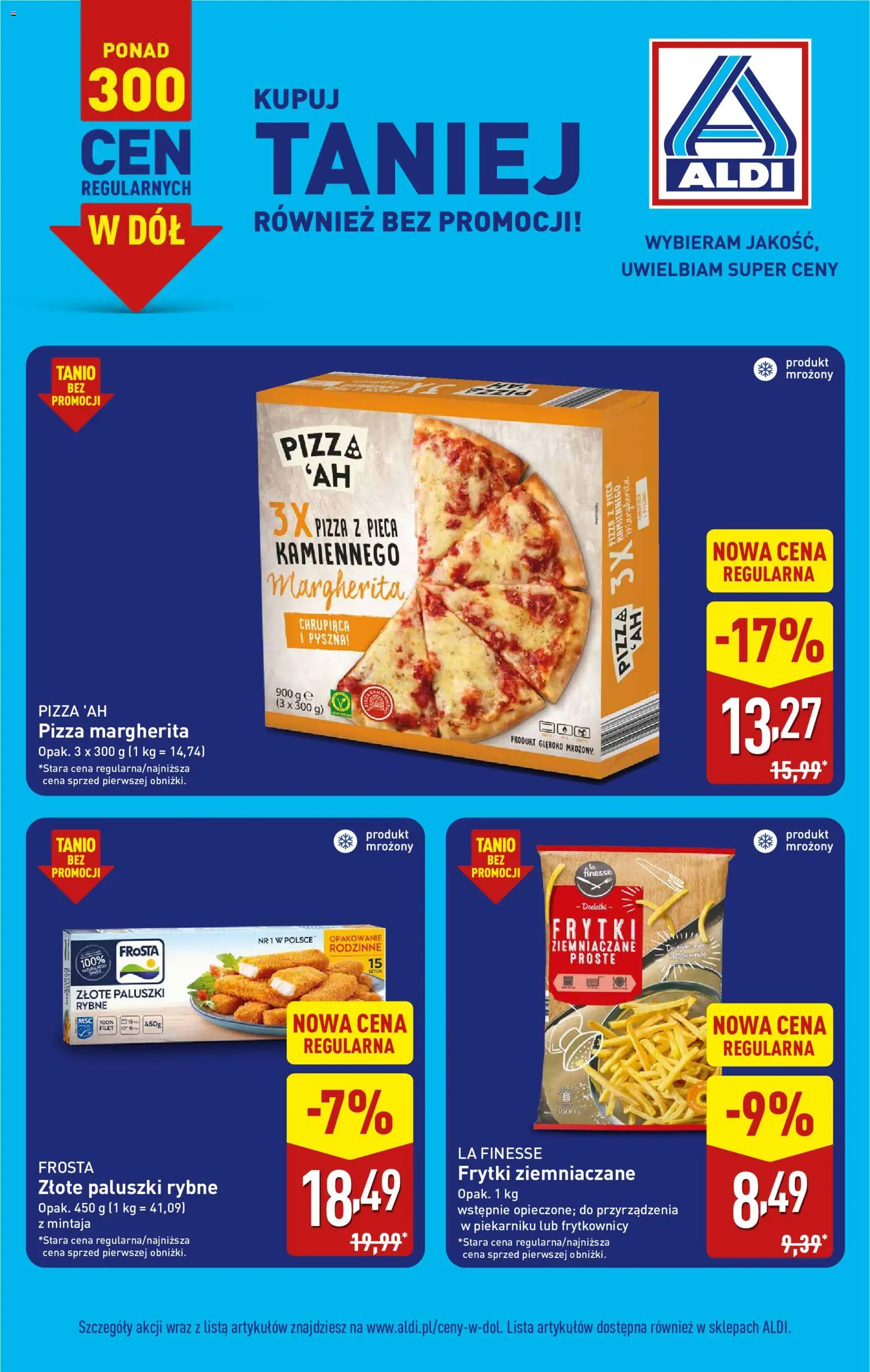 Aldi Polsko leták - Ceny regularne w dół od 14.09.2026 | Strana: 15 | Produkty: Pizza