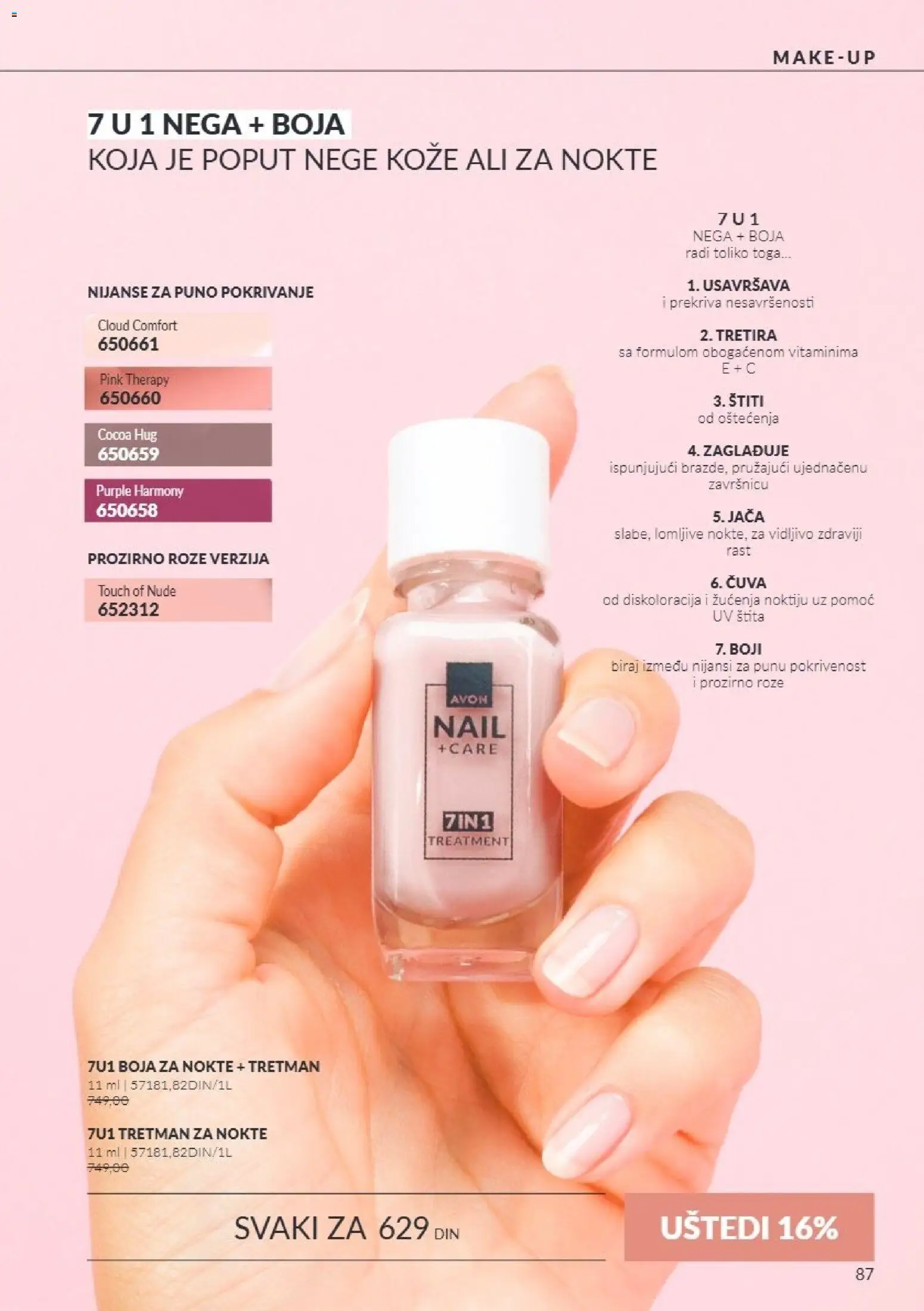AVON katalog - važi od 01.11.2026 | Strana: 87