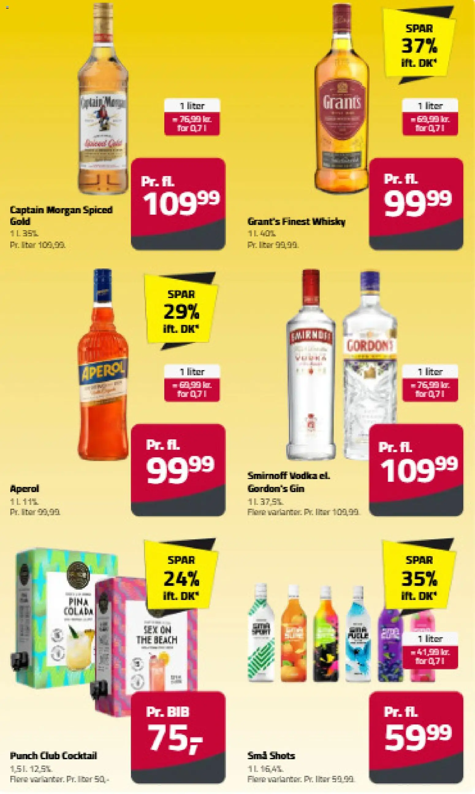 Fleggaard tilbudsavis – gyldig fra 03.06.2026 | Side: 11 | Produkter: Nuggets de frango, Gin, Vodka, Whisky