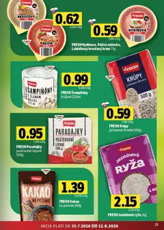 Fresh leták platný od 30.07.2026 | Strana: 23