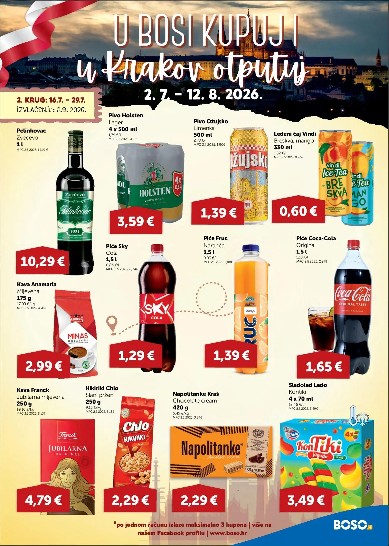 Boso katalog | vrijedi od 23.07.2026 | Stranica: 13 | Proizvodi: Kava, Ledeni čaj, Čaj, Ledo
