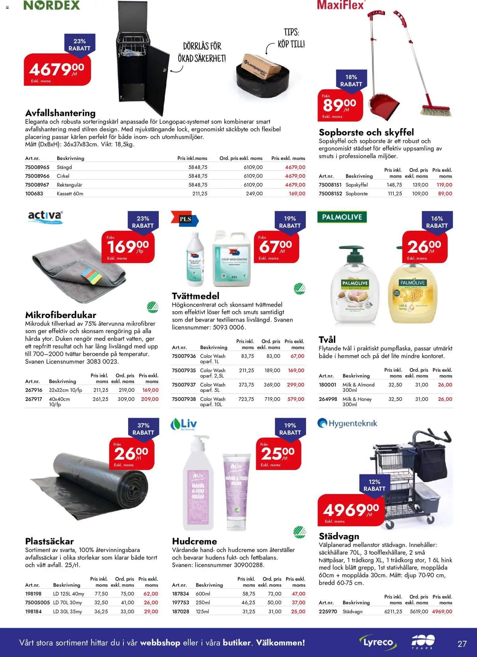 Lyreco reklamblad aktuell från 21/09/2026 | Sida: 27
