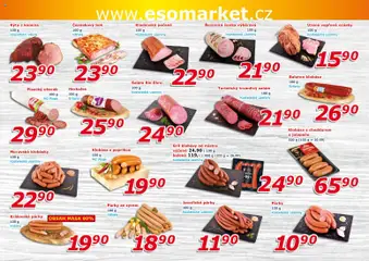Náhled letáku Eso market leták od 19.08.2026 | Strana: 2 | Produkty: Síť, Krušovice, Kakao, Cola