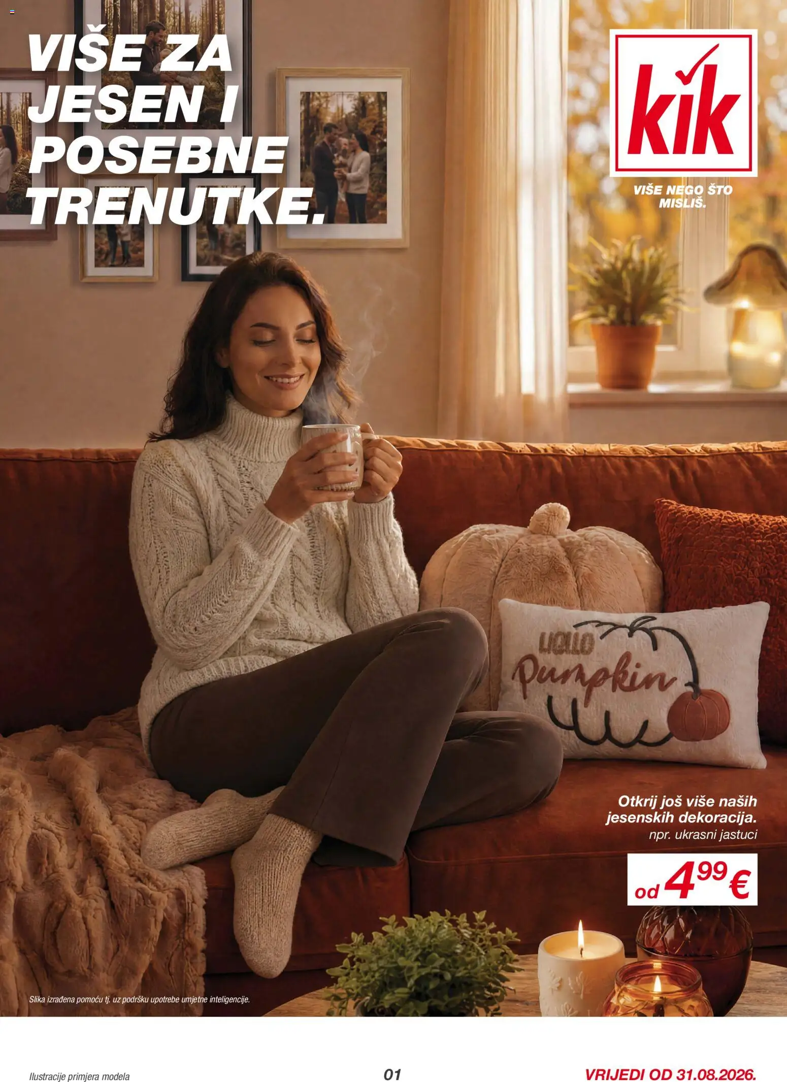 Kik katalog | vrijedi od 31.08.2026 | Stranica: 1 | Proizvodi: Ukrasni jastuci