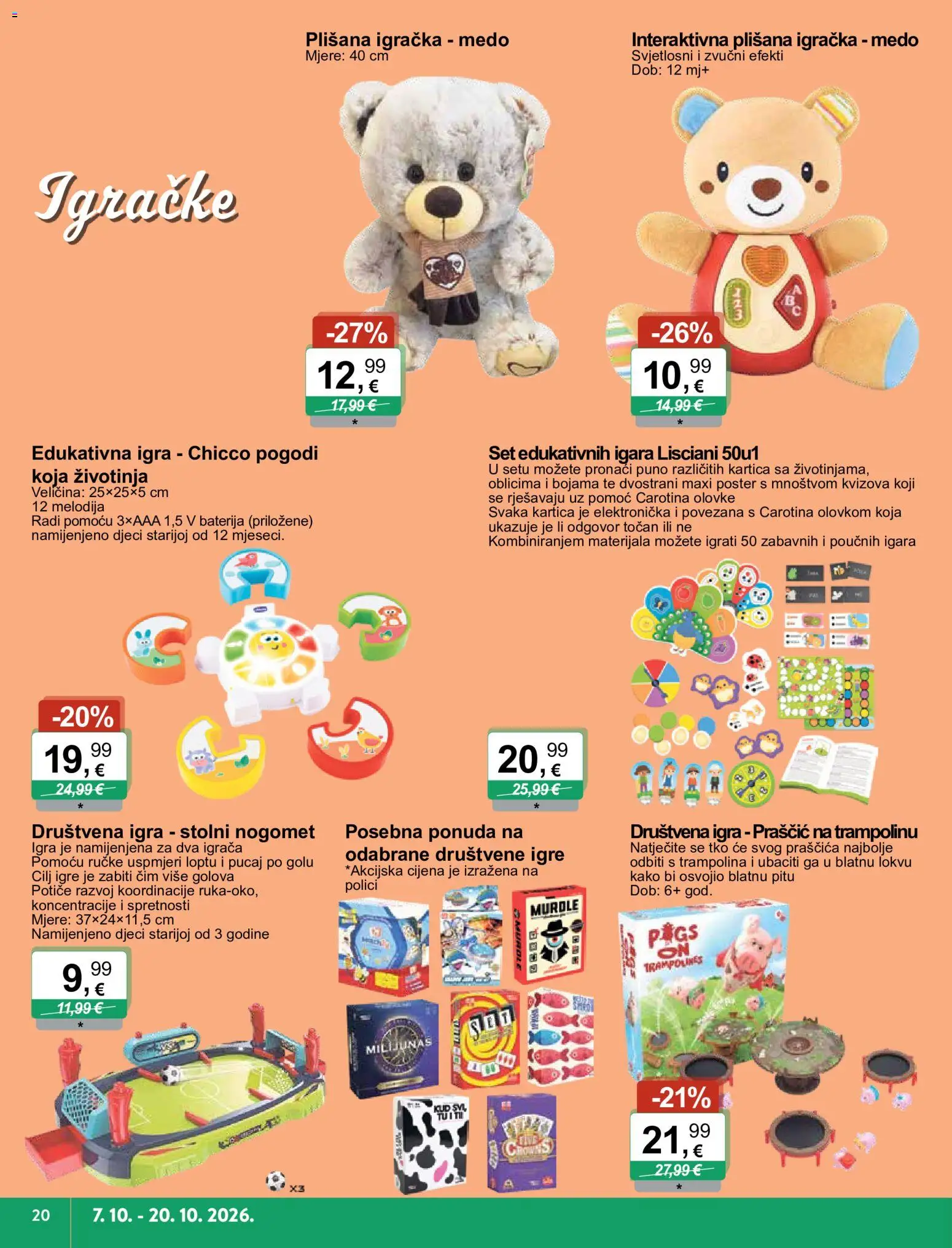 KTC katalog | vrijedi od 07.10.2026 | Stranica: 2 | Proizvodi: Društvene igre, Baterija, Igračke, Igračka