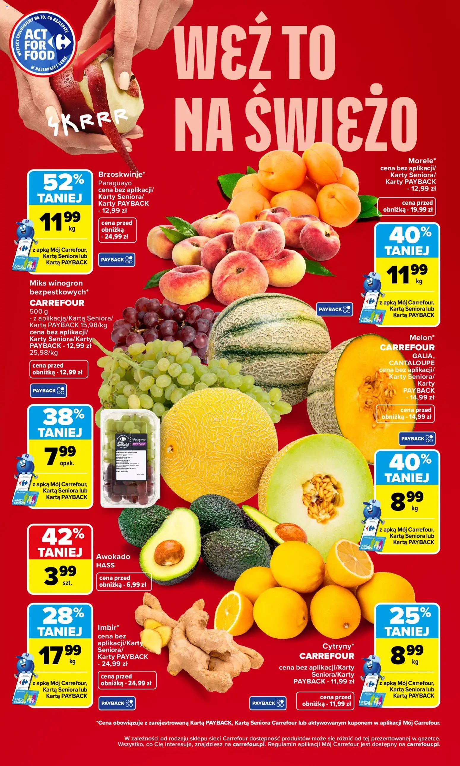 Carrefour gazetka - Weź to na świeżo od 01.06.2026 | Strona: 4 | Produkty: Karta, Awokado