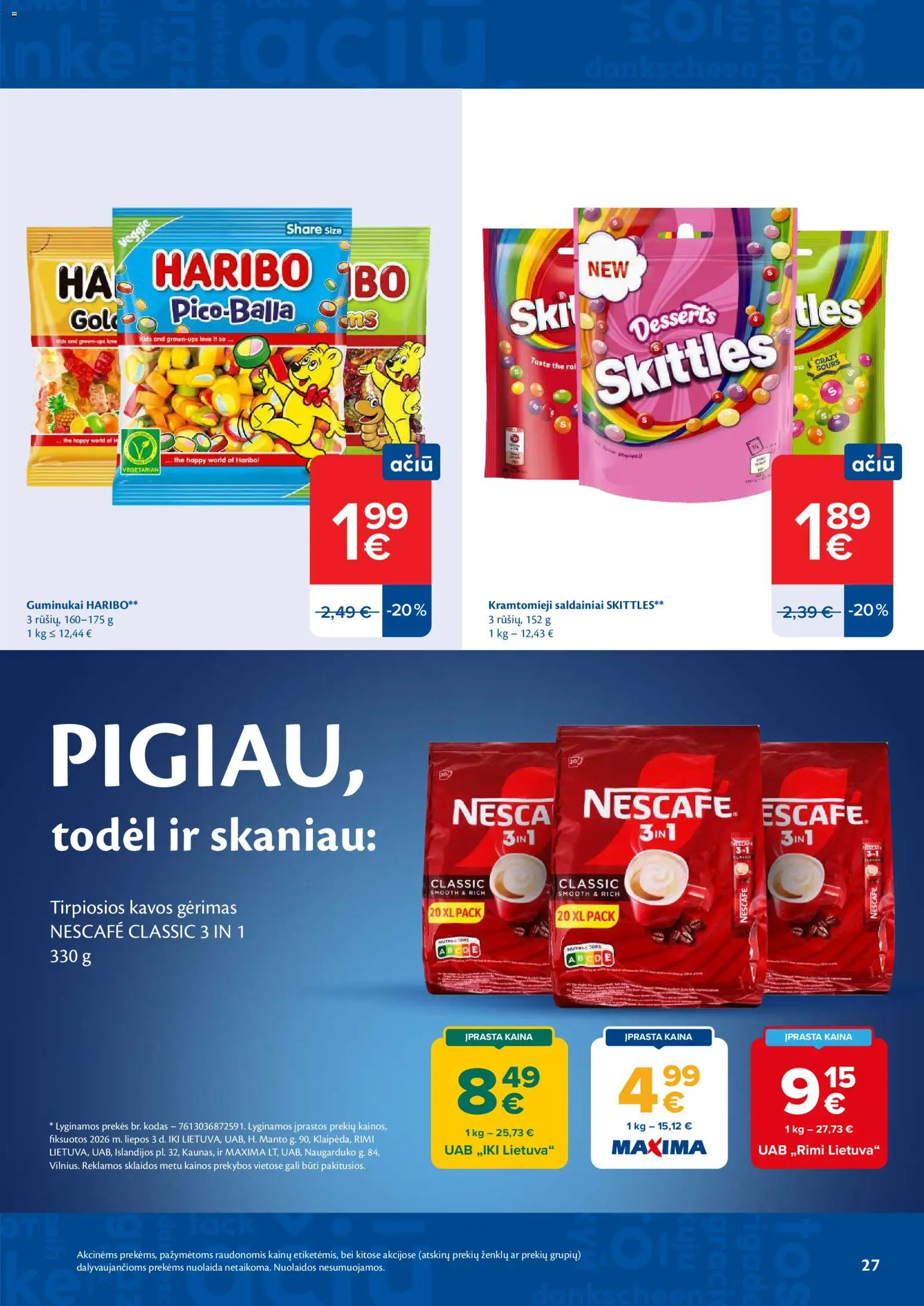 MAXIMA akcijos nuo 2026.07.14 | Puslapis: 27