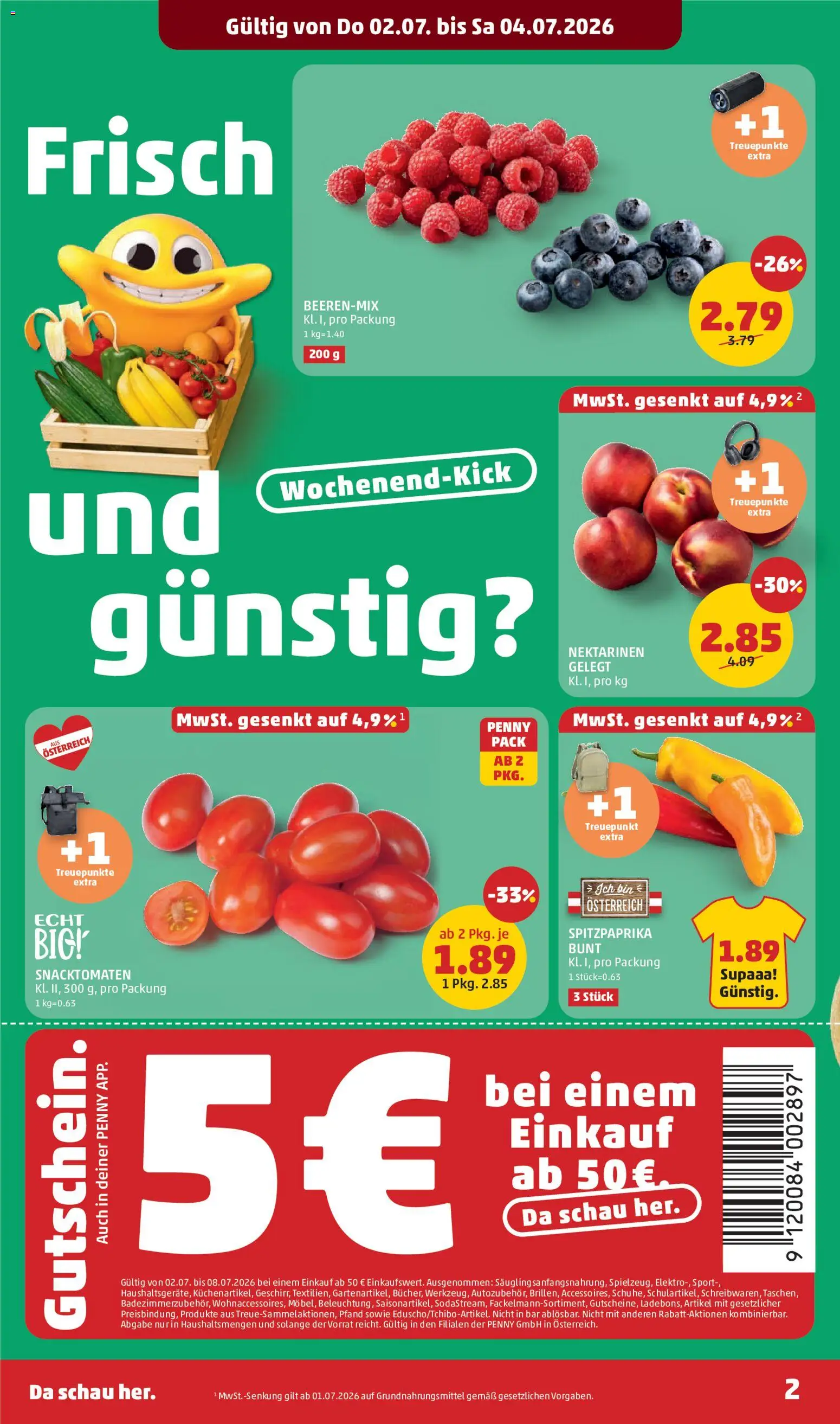 Penny Markt Flugblatt gültig ab 02.07.2026 | Seite: 2