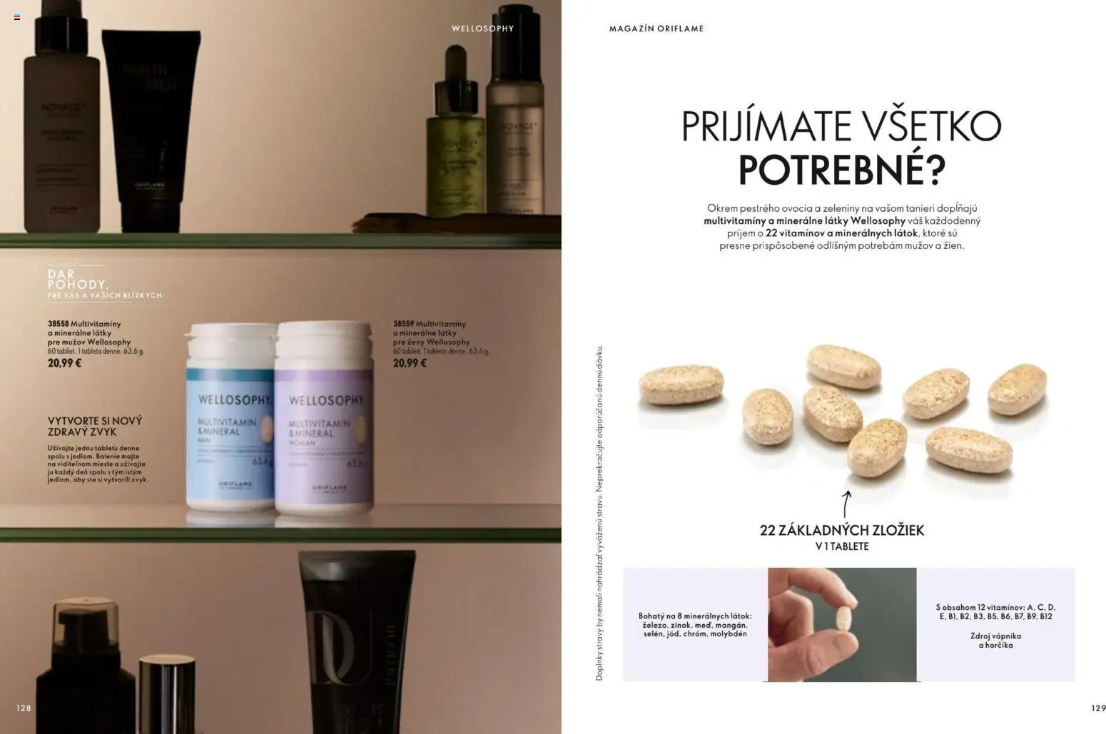 Nové Oriflame akcie – leták je platný od 11.11.2026 | Strana: 65 | Produkty: Multivitamín