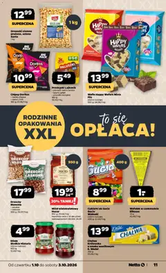 Pogląd oferty "Orzechy Mamone, Orzechy Mamone, > włoskie, > laskowe, 300 g; 59,97/1 kg" - ważna od 01.10.2026 | Strona: 11