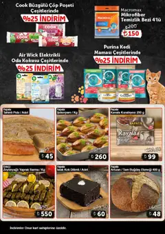 28.04.2026 tarihinden itibaren geçerli olan Onur Market kataloğu önizlemesi | Sayfa: 11 | Ürünler: Oda kokusu