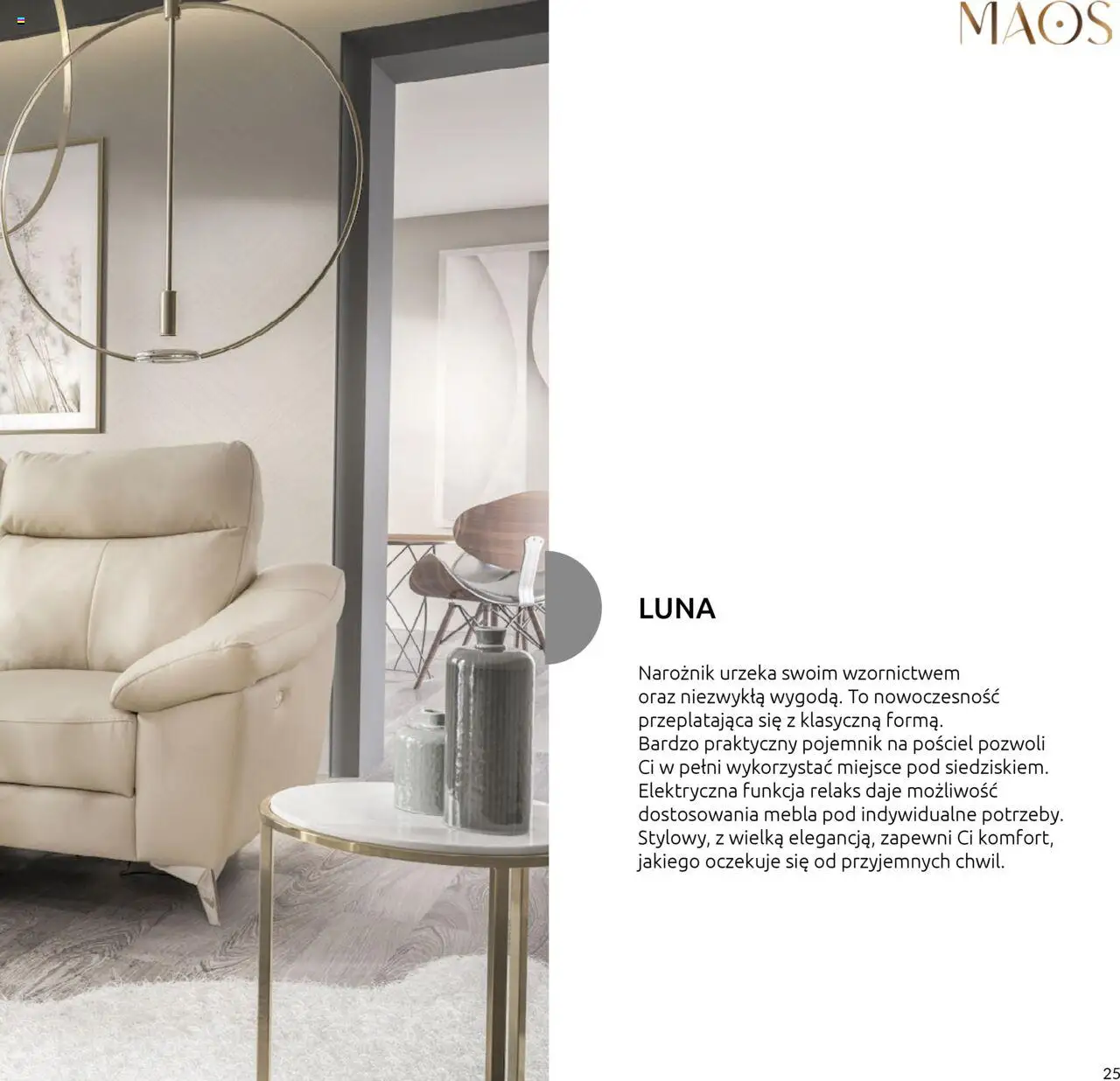 Black Red White Gazetka - Katalog mebli wypoczynkowych MAOS od 27.08.2024 | Strona: 25 | Produkty: Pościel, Narożnik