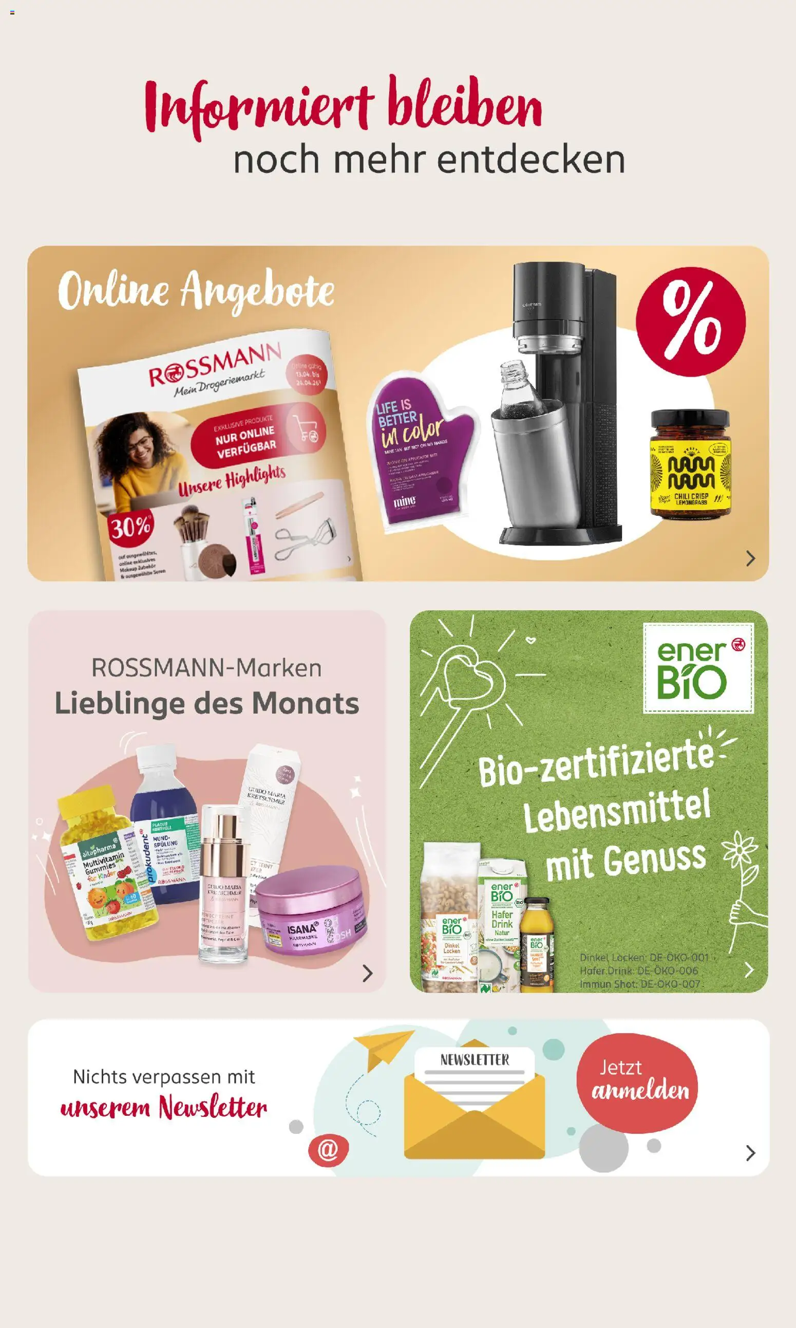Rossmann Prospekt 	 – gültig ab 13.04.2026 | Seite: 23 | Produkte: Spülung, Chili, Pasta, Primer