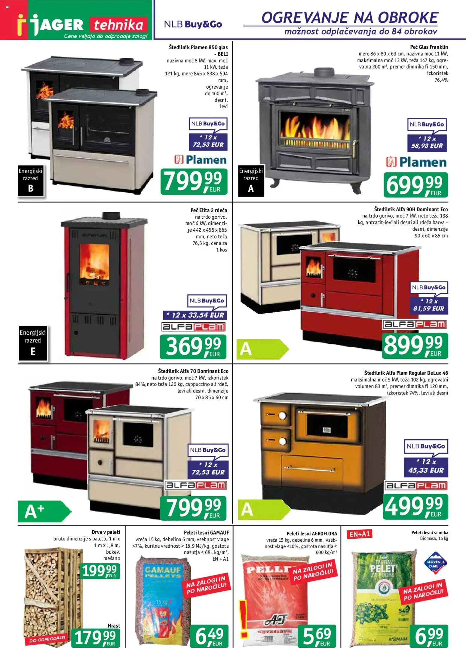 Jager katalog tehnika | Veljaven od 15.07.2026 catalogue cover