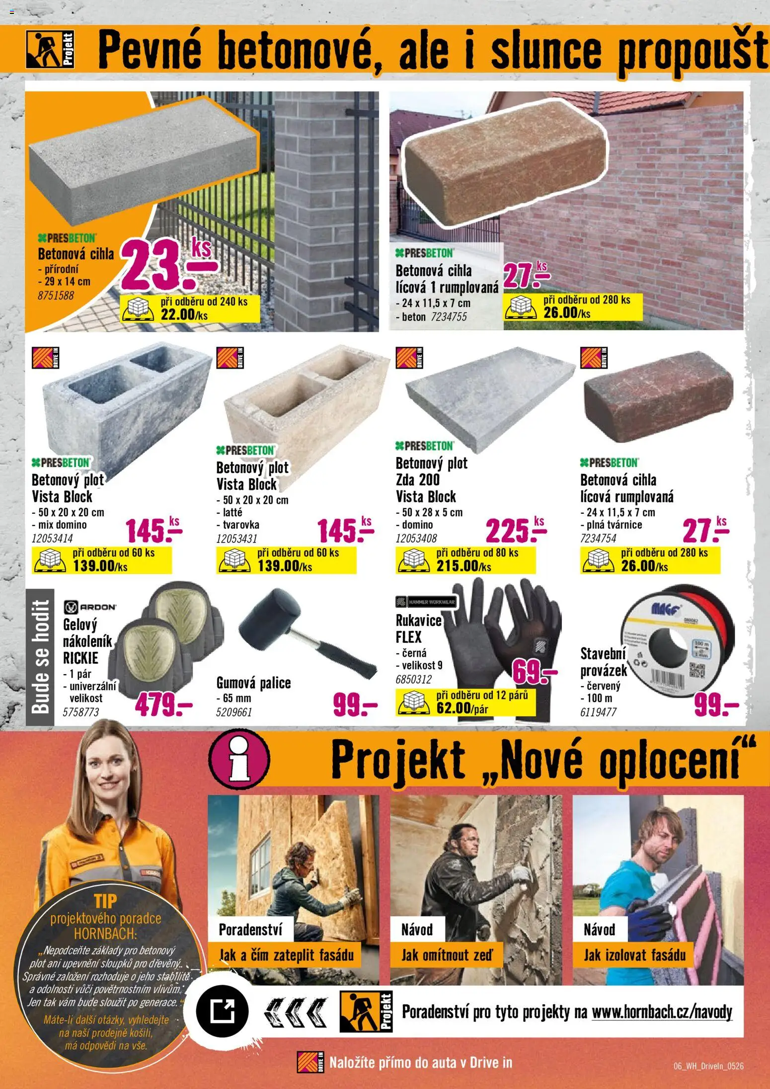 HORNBACH leták - Drive In od 20.05.2026 | Strana: 6 | Produkty: Rukavice