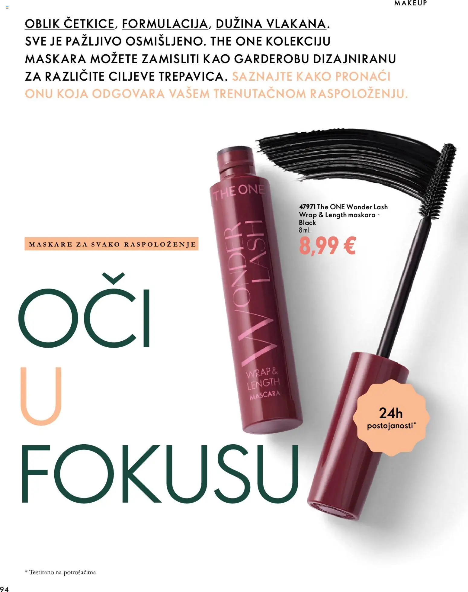Oriflame katalog | vrijedi od 07.10.2026 | Stranica: 94 | Proizvodi: Maskara