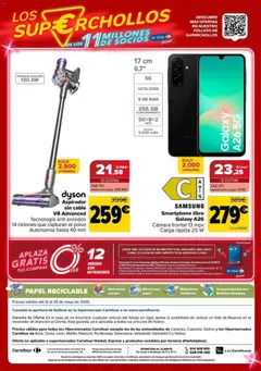 Vista previa Carrefour folleto válido desde el 12.05.2026 | Página: 94 | Productos: Polvo, Smartphone, Cámara, Aspirador
