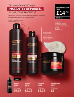 Preview of AVON - Offers valid from 01.05.2026 | Page: 184 | Products: Shampoo, Conditioner, Mask
