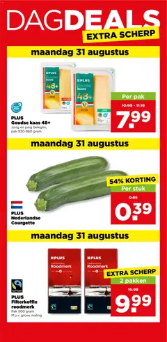 PLUS Goudse kaas 48+, Jong en jong belegen, pak 930-960 gram - Voorbeeld van een folder van Plus, geldig van 26-08-2026 | Pagina: 36