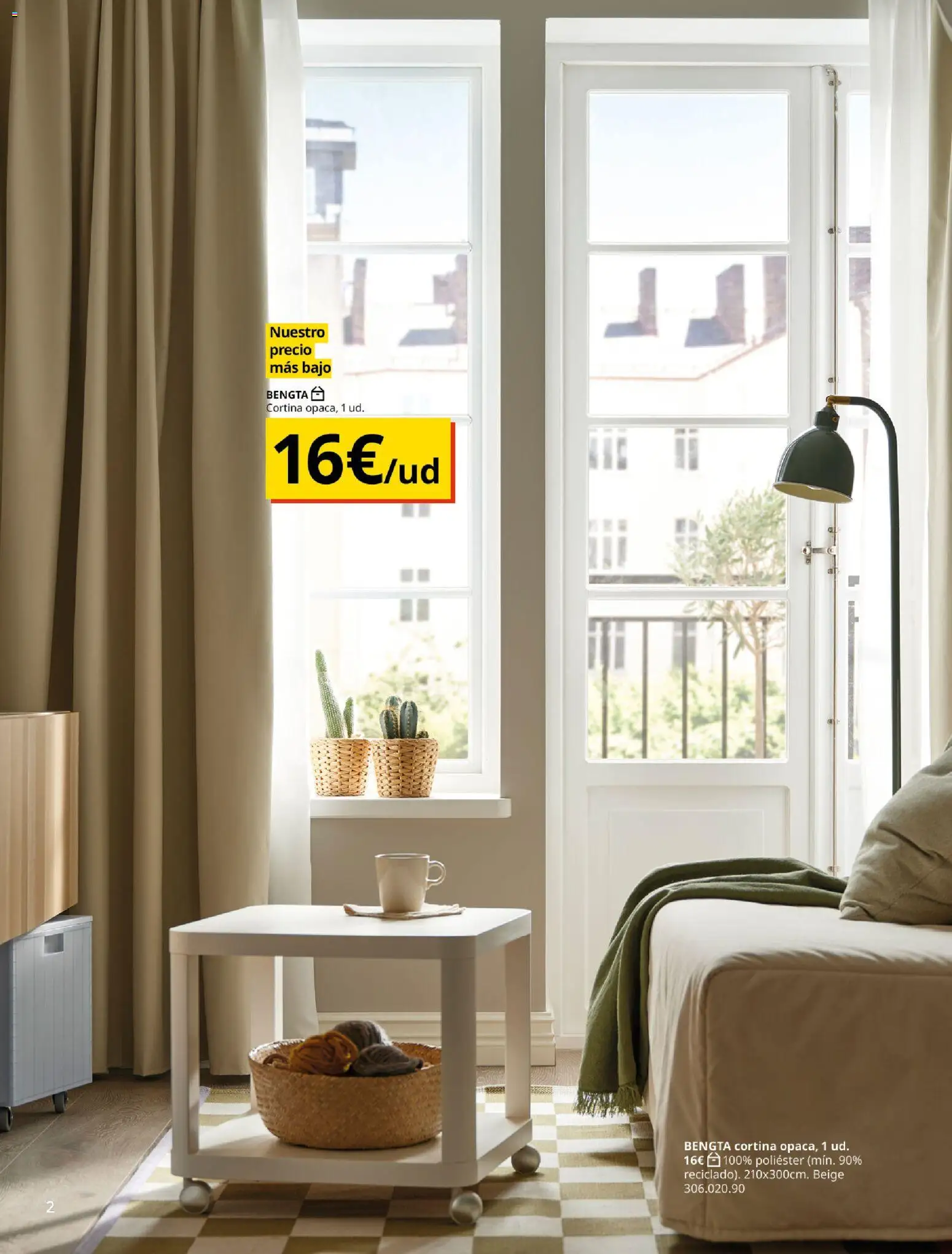 Catálogo IKEA Cortinas │ válido desde el 01/02/2026 | Página: 2 | Productos: Cortina