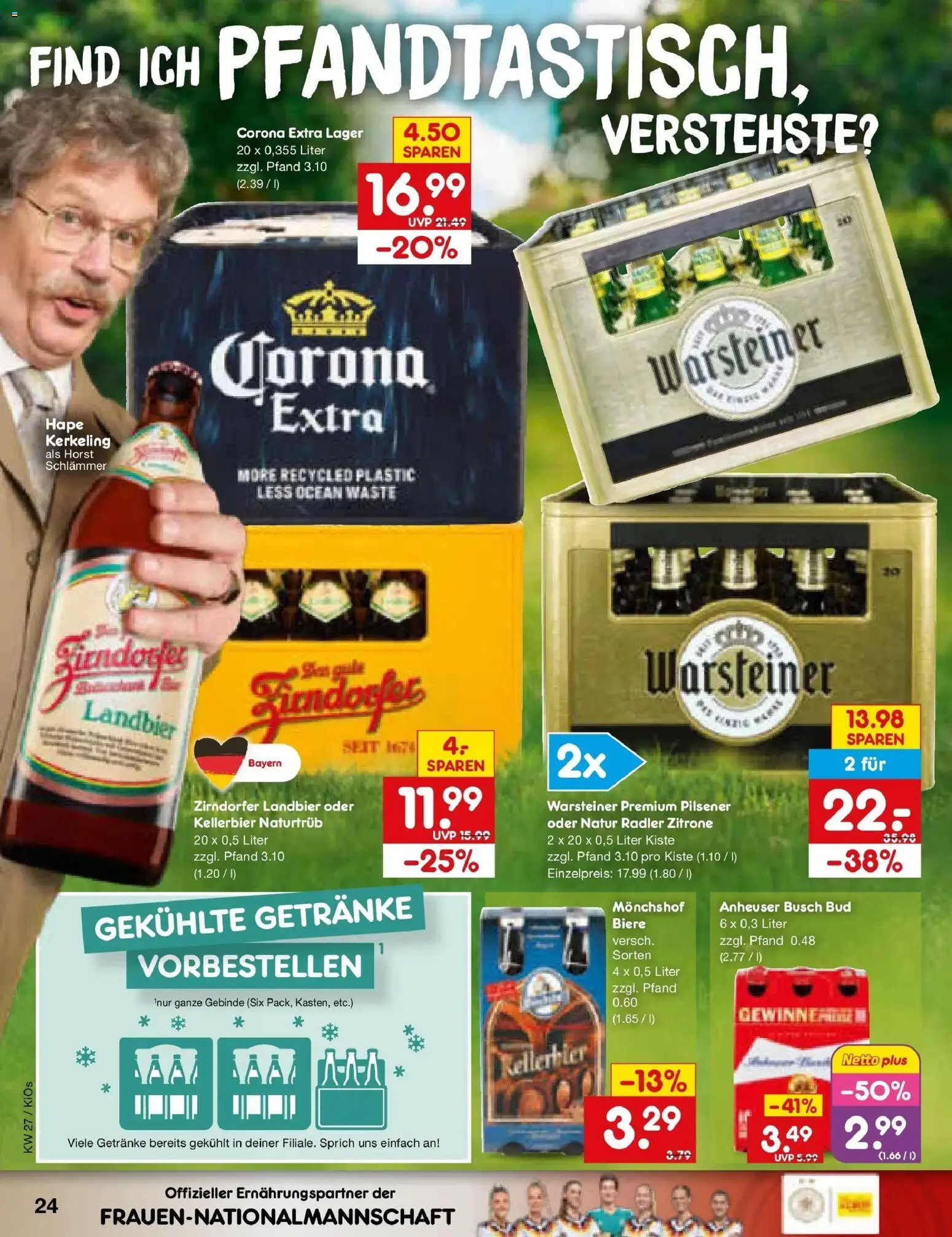 Netto Marken-Discount Prospekt Oberhaid – gültig ab 28.06.2026 | Seite: 36 | Produkte: Monchshof, Radler, Warsteiner, Zitrone