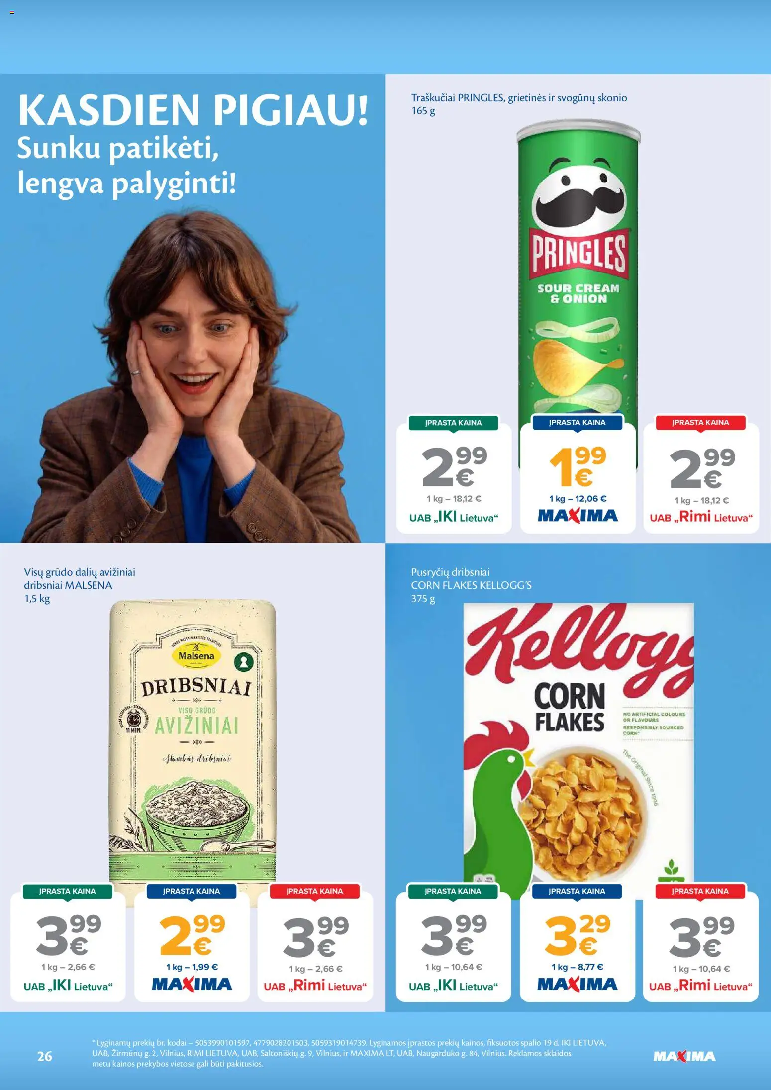 MAXIMA akcijos nuo 2026.10.27 | Puslapis: 26